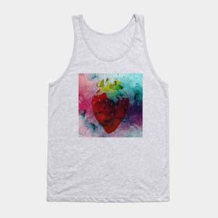 Strawberry art Tank Top